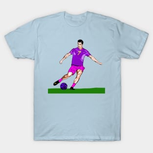 Cristiano Ronaldo plays the ball T-Shirt